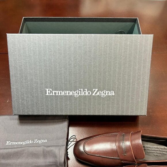 Zegna L'Asola Suede Loafers - Picture 11 of 11